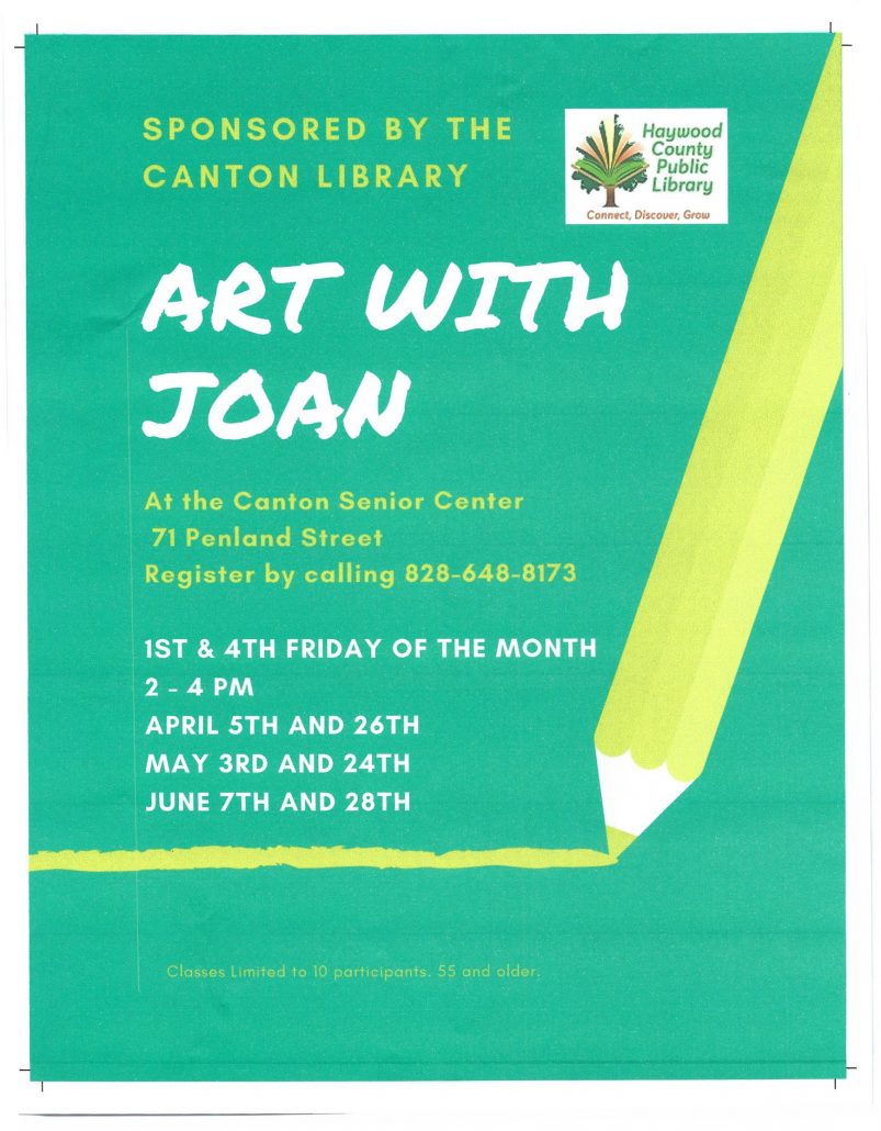 Art With Joan Summer 2019