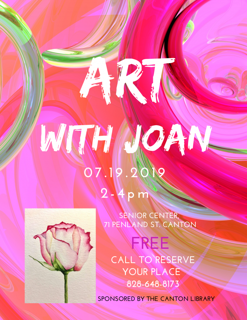 Art with Joan july 2019