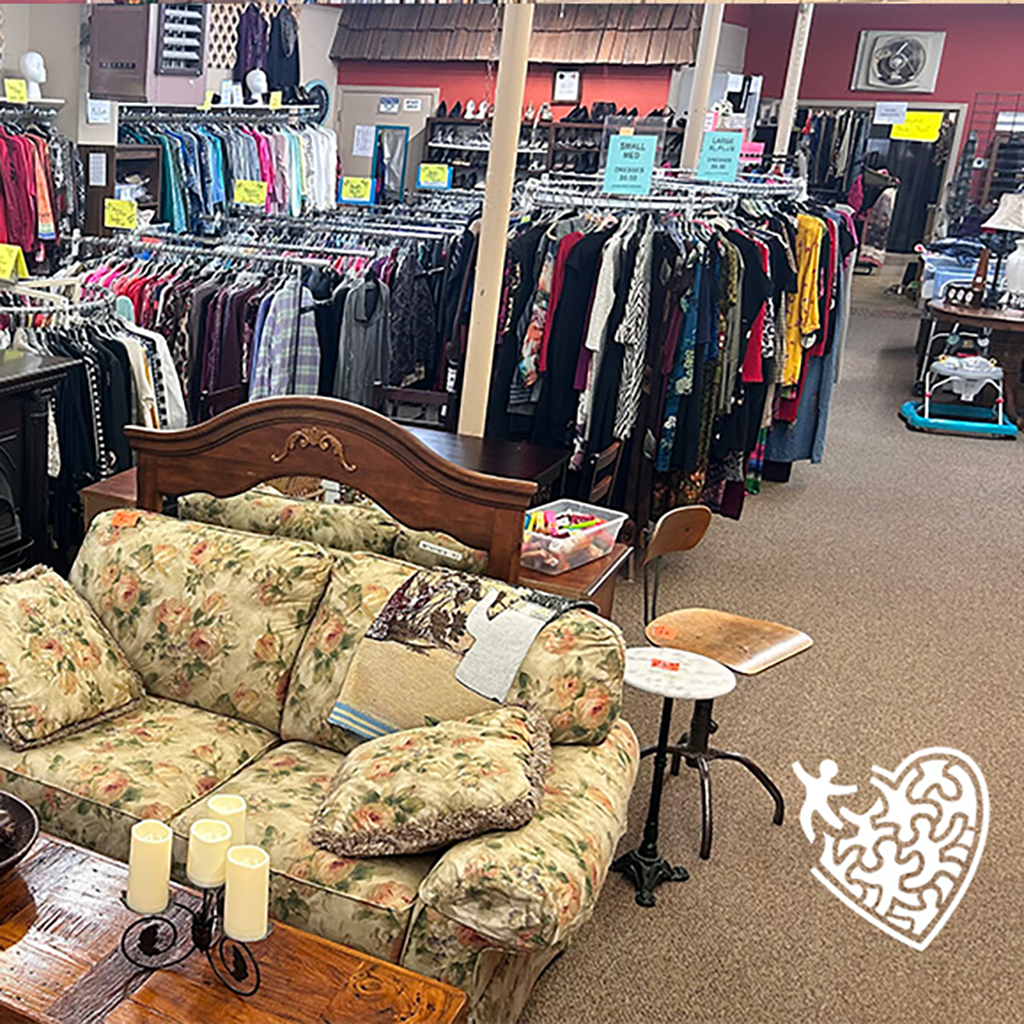 clothing, furniture, and more at Sylva Linings thrift store